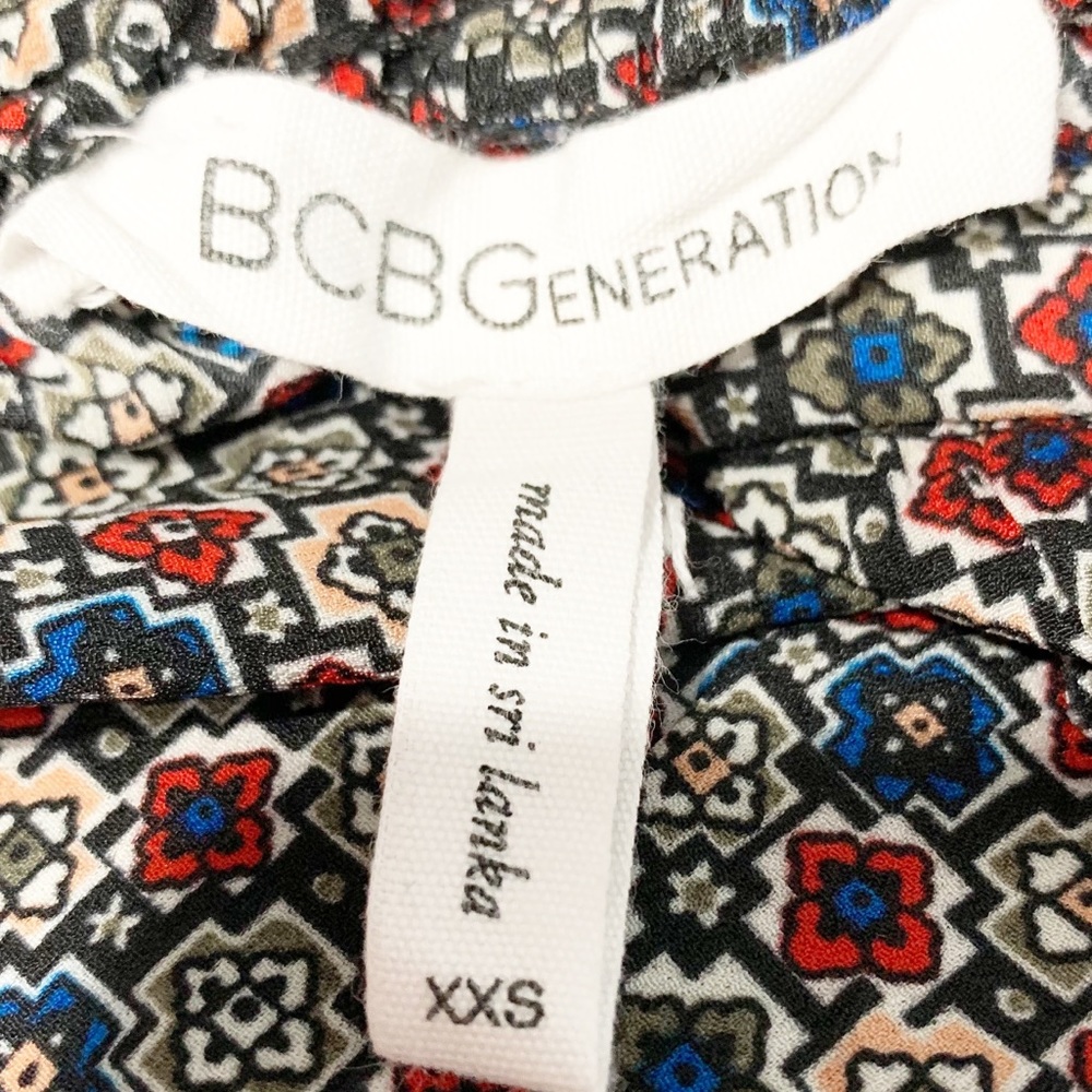 Bcbgeneration High Rise Geometric Patterned Pant … - image 7